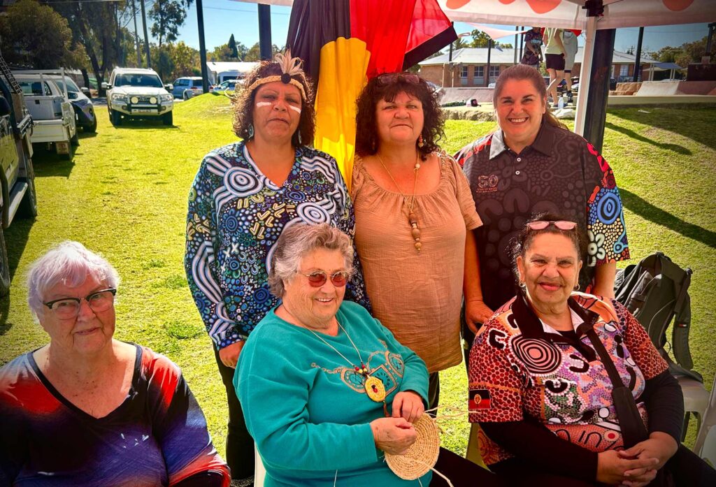 Local Elders enjoying the Community Fun Day